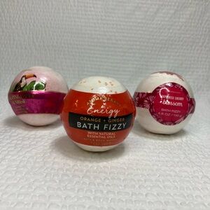 Orange & Ginger Bath Fizzy BBW set of 3